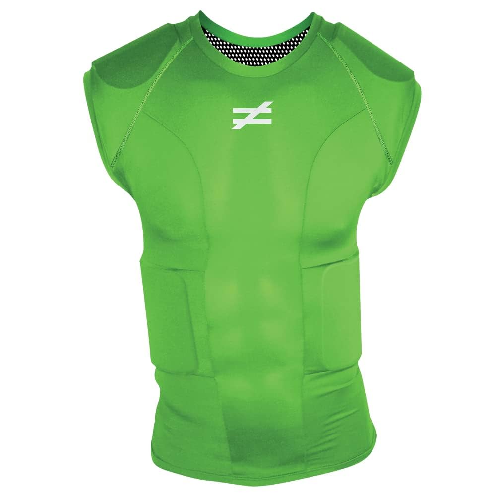 【unfil】 padded shoulder shirt Amazon.com : Unequal Invincible Padded Compression Shirt